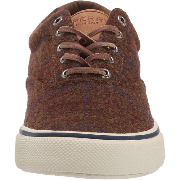 Sperry Mens Casual Shoes Striper II CVO Plaid Low Top Sneaker - Picture 6 of 6